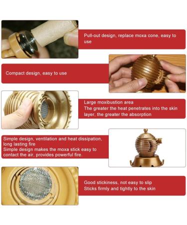 Non-Toxic Electric Moxibustion Box for Home Use | International Shipping Available - Buy Online on GoSupps.com