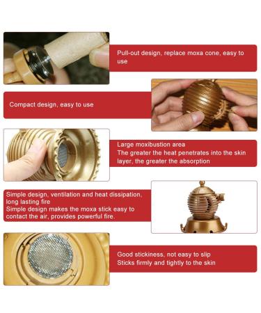Buy Moxibustion Tool Kit - Electric Heating Moxa Box with 20 Adjustable Sticks | International Shipping Available - Buy Online on GoSupps.com