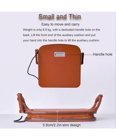 Powered Lift Cushion Helps get up and sit Down Slowly Uplift Seat Assist Cushion with Support Up to 100kg Portable Mobility Aid for Elderly - Buy Online on GoSupps.com