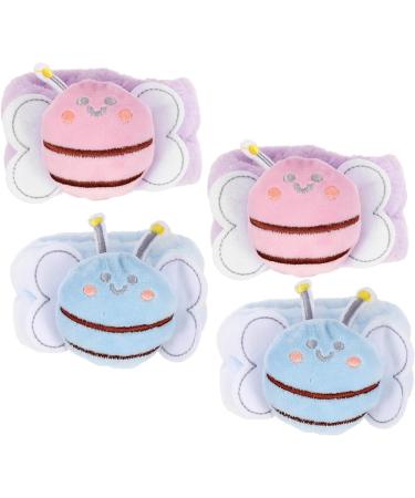 minkissy 20 Pcs Face Wash Wristband Hair Ribbons Towel Car Diffuser Spa Wristbands for Washing Face Wrist Wash Bands Wrist Washband Wrist Bands Portable Wristbands Elastic Flannel Headband - Buy Online on GoSupps.com