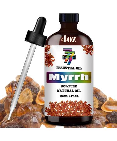 GV77ZF Essential Oil Two 4 Fl Oz (120Ml) Set - Pure Natural Myrrh Oil and Jasmine Essential Oil for Diffuser Humidifier Skin Care Home Fragrance Bath Hair Care Cleansing Massage Yoga DIY So - Buy Online on GoSupps.com