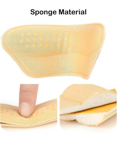 Heel Pads for Shoes - Anti-Slip Grips for Women | Comfort & Fit Solutions (2 Pairs - Buy Online on GoSupps.com