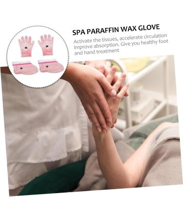 Beavorty 6 Pairs wax gloves Paraffin Wax Cover Kit Hand Care Foot Care Gloves paraffin bath liner gloves moisturizing gloves Paraffin Care Cover pe bag nourish foot mask - Buy Online on GoSupps.com