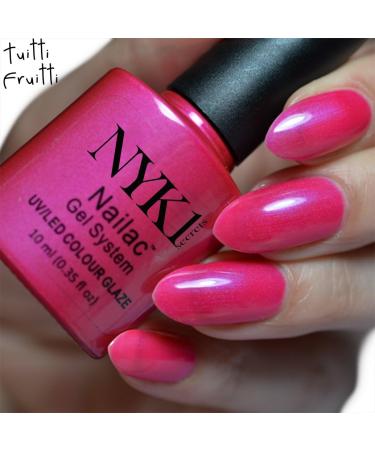 NYK1 NAILAC - INDIGO SPARKLE - Professional Shellac Gel Nail Polish - UV and LED Drying - Quick Soak Off Gel Polish 10ml - Over 100 Shellac Colours to Choose From! - Buy Online on GoSupps.com