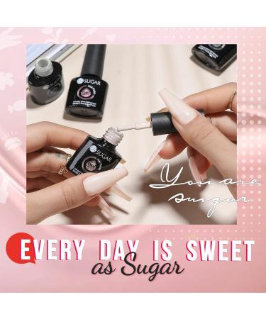 Ur Sugar UV Nail Polish Set - 6 Nude Brown Gel Colors for DIY Nail Art | Perfect for Valentine's Day Weddings & Parties - Buy Online on GoSupps.com
