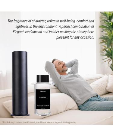 Santal Diffuser Oil 150ml - Luxury Hotel Collection Aromatherapy Blend | Sandalwood Papyrus Cardamom Scents | International Shipping Available - Buy Online on GoSupps.com