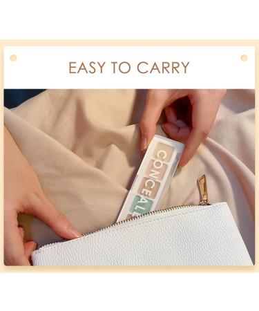 5-Color Multi-Purpose Concealer for Dark Circles Blemishes & Freckles - High-Glue Moisturizing Correction | International Shipping - Buy Online on GoSupps.com