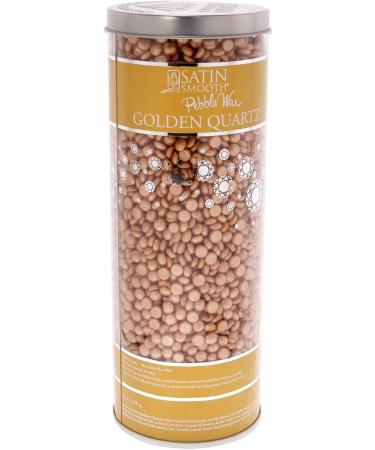 SATIN SMOOTH Luxury Gem Thin Film Hard Pebble Wax- Golden Quartz 23oz 652.03 g (Pack of 1) Golden Quartz - Buy Online on GoSupps.com