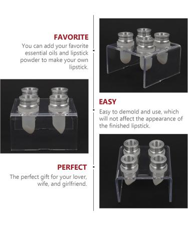 PRETYZOOM Moule L vres Silicone Souple DIY pour Rouges L vres Kit de Fabrication de Produits de Beaut Facile D mouler et Utiliser Professionnel ou Personnel - Buy Online on GoSupps.com