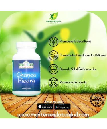 Chanca Piedra Herbal Supplement - 90 Capsules for Kidney Health | Buy Internationally - Buy Online on GoSupps.com