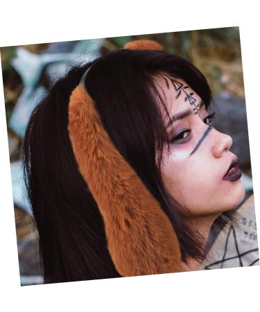 MAGICLULU Bunny Ear Headband Rabbit Ear Hairband Cosplay Hair Hoop Hair Ties Girl Outfits Party Costume Costumes Rabbit Ear Headband Cosplay Party Hair Clasps Hairy Decorate Hairpin 23x9cm As Shown - Buy Online on GoSupps.com