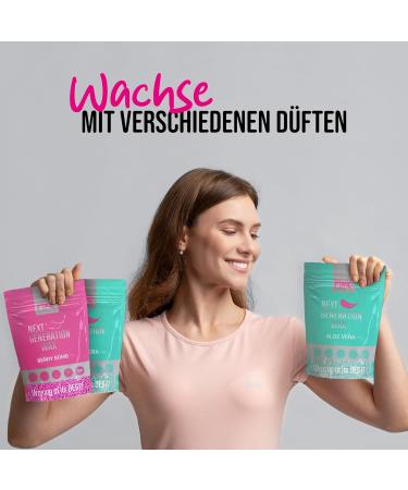 Next Generation Aloe Vera Wax Pearls (800g) Premium Vegan Wax for Sensitive Skin Fleece-Free Brazilian Hair Removal 1mm+ Hair Length - Buy Online on GoSupps.com