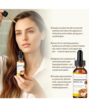  Generisch 2 Pack Organic Resin Frankincense Face Oils Reduce Fine Lines and Wrinkles Softens and Repairs Skin Deep Hydration - Buy Online on GoSupps.com