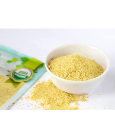 Organic Old Fashioned Cornmeal 2.5 Pounds - Non-GMO Whole Grain Meal - Vegan & Kosher - Made in USA - Great for Baking Cornbread, Pancakes, & Tortillas - Buy Online on GoSupps.com