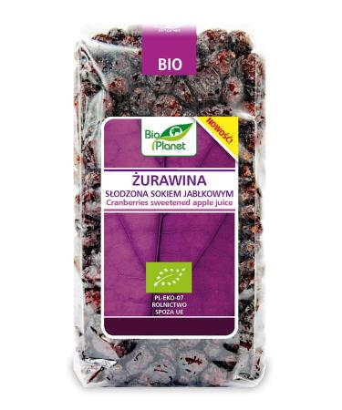 Sweet cranberries with apple juice ORGANIC 400g - BIO PLANET