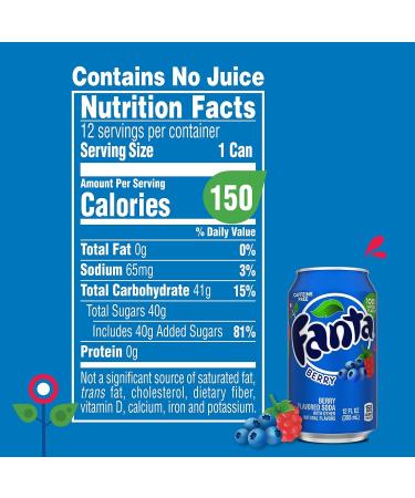  VEIOK American Drinks Variety - USA Fanta Four Flavours - Berry Pineapple Grape & Strawberry - 6 Cans of Each Flavour (24 Total) (355ml)Q - Buy Online on GoSupps.com