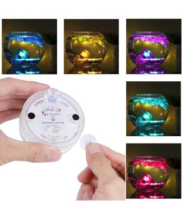 Underwater LED RGB Lights - Aled Light 13 LEDs Waterproof - 2 Pack with Remote Control for Pond Pool Vase & Fish Tank Decoration - Buy Online on GoSupps.com