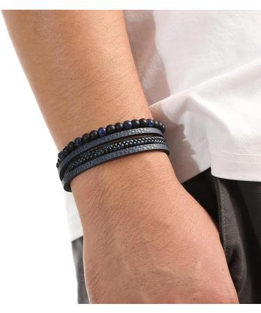 AILYFIRDO Volcanicx Wellness & Relief Armband Natural Tiger Stone Arm Band for Men & Women | Menopause Support & Weight Loss - Buy Online on GoSupps.com