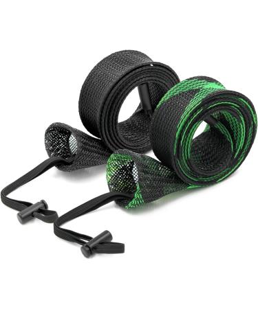 XINGHE 10PCS Fishing Rod Sleeve Socks with Lanyard - Ideal for Fly, Casting, and Sea Fishing Poles - Buy Online on GoSupps.com