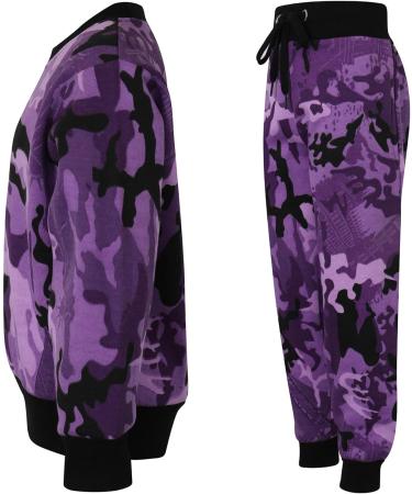 Kids Plain Tracksuit Set with Jogger Bottoms | PE School Sports Activewear | Ages 2-13 - Buy Online on GoSupps.com