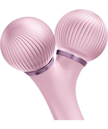 GESKE SmartAppGuided Sonic Facial Roller | 4 in 1 | Derma Roller | Facial Dermasmooth Stimulator | Derma Roll | Professional Facial Roller | Dermaroller for Skincare and Beauty Routine | Smooth Skin Pink - Buy Online on GoSupps.com