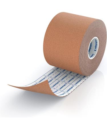 Leukotape K Latex Free Kinesiology Tape 2 x 5.5 Yds - Beige | Athletic Wrap - Buy Online on GoSupps.com