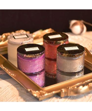 Embosse Scented Candle in Jar - 230G Floral Soy Wax Aromatherapy - Perfect Gift for Weddings Anniversaries Birthdays & Stress Relief - Buy Online on GoSupps.com