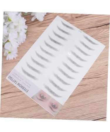 Didiseaon 2pcs 3d Eyebrow Stickers Eyebrow Stencil Stick on Brows Imitation Eyebrow Template 6 Proof - Buy Online on GoSupps.com