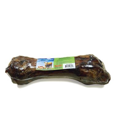 Bullsters Dog Treats Bones Chews Long Lasting for Aggressive Chewers All Natural Hickory Smoked Beef Dog Bones 1 Ingredient with No Additives No preservatives Steroid Free Oven Roasted and Delicious for Medium Large Extra Large XL Dogs Super Shin Bone app