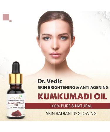  QURA QURA Kumkumadi Oil for dark circles soothing fine lines brightening pigmentation acne (all skin types) 15 ml - Buy Online on GoSupps.com
