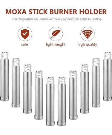 Ultechnovo 15 STK Moxa Press Moxibustion Box | Body & Face Massager | Stainless Steel Muscle Relief & Heat Treatment Tool - Buy Online on GoSupps.com