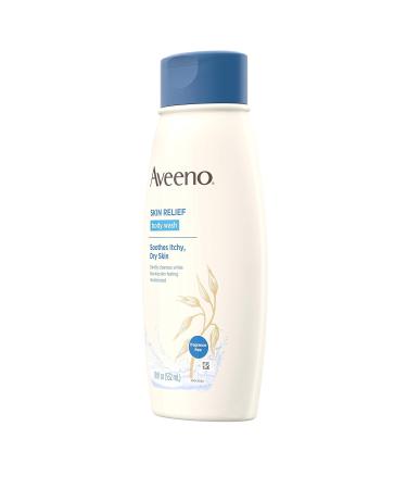 Aveeno Active Naturals Skin Relief Body Wash 18 Fl Oz - Fragrance Free - Pack of 1 - Buy Online on GoSupps.com