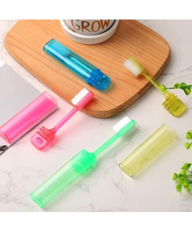 Potchen 150 Pcs Portable Travel Toothbrush Bulk - Individually Wrapped for Camping, School, Business Trip - Compact Size for Hotels and Hiking - Buy Online on GoSupps.com