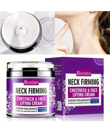 Neck Face & Chest Firming Cream - Anti-Aging Cream with Hyaluronic Acid & Collagen Tightens Skin Reduces Wrinkles Intense Hydration for Smooth & Lifted Skin (Neck Firming cream) - Buy Online on GoSupps.com