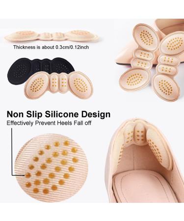 Shop Heel Pads & Inserts for Shoes | Comfort & Fit Solutions for Men & Women - 6 Pairs Beige & Black - Buy Online on GoSupps.com