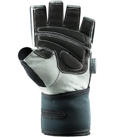 C.P.Sports Profi-Gym Double-Band Fitness Gloves for Men | Bodybuilding & Training | Size M (8) - 18-20cm | International Shipping - Buy Online on GoSupps.com