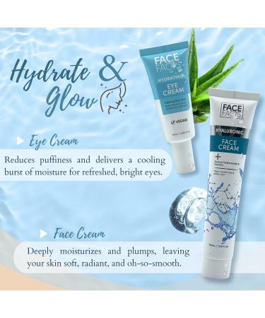 6pcs Moisturizing Face Mask Set Gel Masks Hyaluronic Acid Serum Eye Cream 6pcs - Buy Online on GoSupps.com