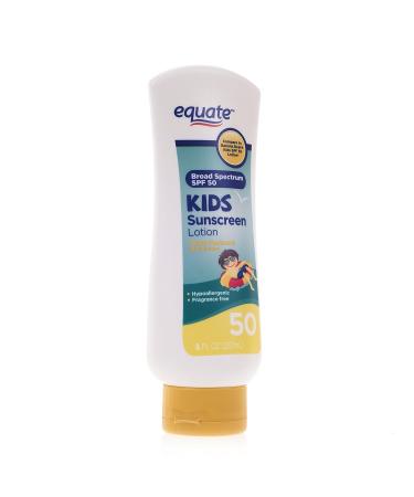 Equate Kids Sunscreen Lotion SPF 50 | 8 fl oz | Banana Boat Kids Comparison - Buy Online on GoSupps.com
