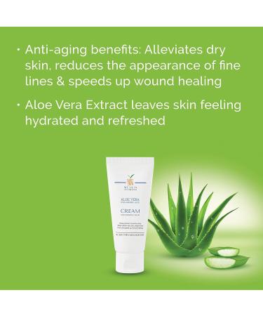 Hydrating Aloe Vera Hyaluronic Acid Cream - Skin-Nourishing Moisturizer - Buy Online on GoSupps.com