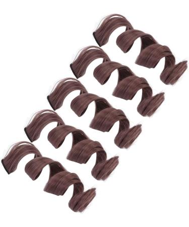 Gray Clip-in Hair Extensions No Trace Clip-in Hair Extensions Lifelike Length 55cm Width 4cm Hairpieces Multiple Colors for Women Daily School (Milky Lavender) - Buy Online on GoSupps.com