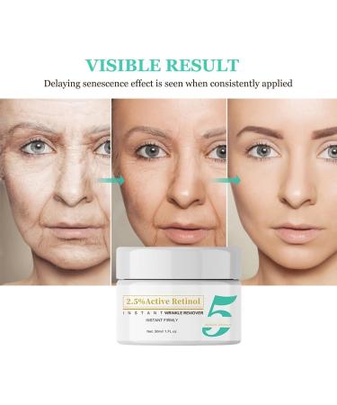 30ml Retinol Cream Moisturizer Cr me Visage Hydratante au R tinol 2 5% et Acide Hyaluronique Anti Ride Anti Age Unifie le Teint Hydrater Contr le De l'Huile pour Homme et Femme - Buy Online on GoSupps.com