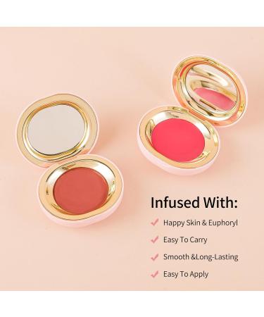 Waterproof Multi-Rouge Cream Blush - 2-in-1 Makeup for Cheeks Eyes & Lips | Long-Lasting & Suitable for All Skin Types - Nearly Neutral NEARRAL 5g - Buy Online on GoSupps.com