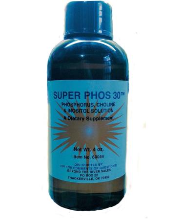 Super Phos 30 Liver and Gallbladder Cleanse! 4 Oz Bottle!