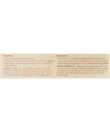 Stila Glitter & Glow Liquid Eye Shadow 0.15 Fl Oz - Molten Midnight | One Pack - Buy Online on GoSupps.com
