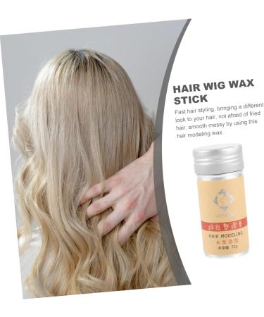 WOONEKY Hair Finishing Stick Hair Wig Wax Hair Waxing Stick Hair Wig Wax Stick Pomade - Buy Online on GoSupps.com