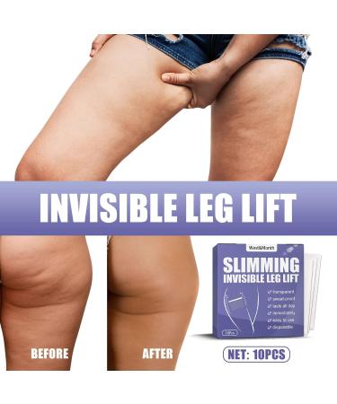 Thigh Lift Tape Transparent Lifting Adhesive Bandage for Sagging Skin | Waterproof & Ultra Thin | 20pcs Disposable Stickers - Buy Online on GoSupps.com