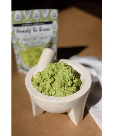 Instant Guacamole Mix | Freeze Dried Hass Avocado | Just Add Water | Raw, Vegan, Keto & Gluten Free | Makes 8oz | No Preservatives | 1.76oz Pack - Buy Online on GoSupps.com