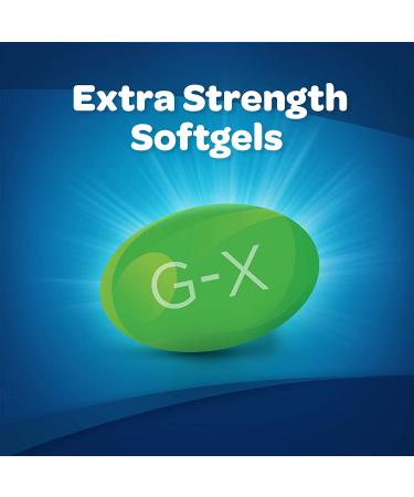 Gas-X Extra Strength Softgels - 72 Count, 125mg Simethicone for Gas Relief - Buy Online on GoSupps.com
