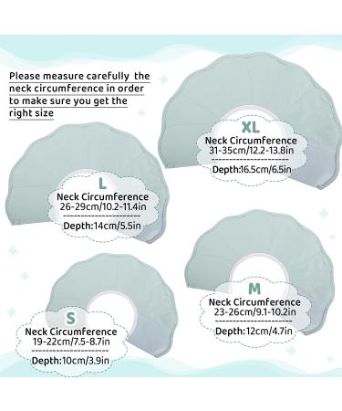 Buy Adjustable Calant Anti-Neck Protective Collar for Cats | Elizabethan Collar in Light Green (S) - Ideal Solution for Pet Safety - Buy Online on GoSupps.com