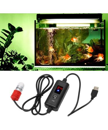Fish Tank Heater 15W Betta Heater Small Aquarium Heater with Digital LED Display for Freshwater Saltwater Fish Tank Turtle Tank Grass Tank - Buy Online on GoSupps.com